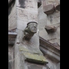 Carcassonne - Eglise Saint Vincent - Gargouille, Grosse tete (2)